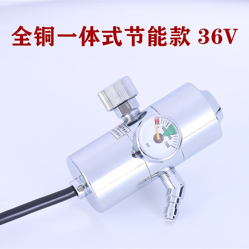 二氧化碳电加热节能减压器阀压力表省气二保焊co2表36v220v110V