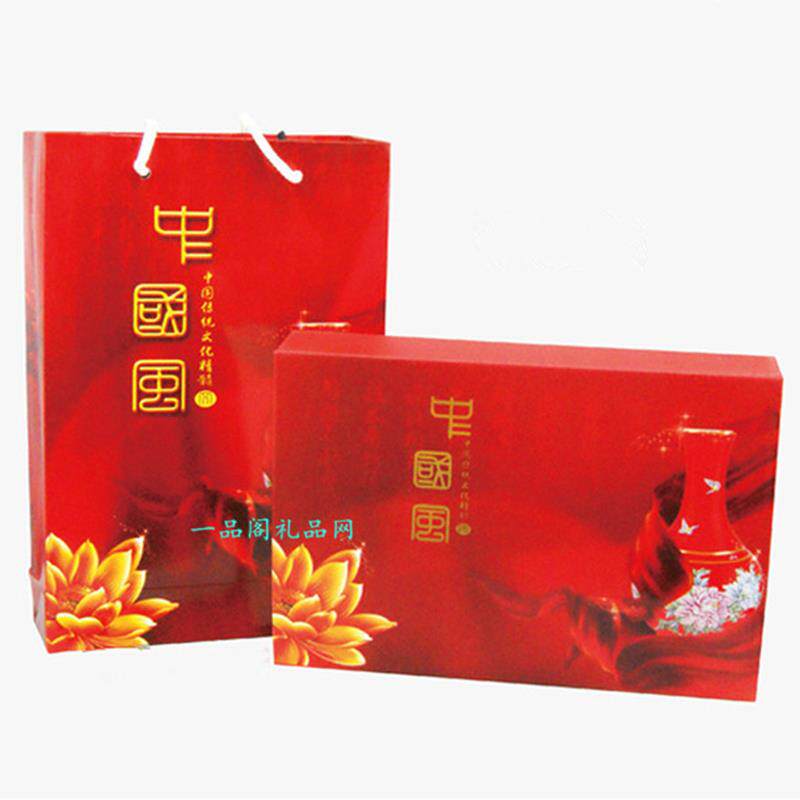 送老外的中国风特色礼物创意实用送外国人的青花瓷手工艺礼品套装