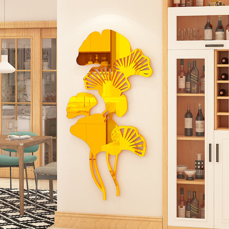 亚克力镜面墙贴画3d立体客厅家居餐厅电视沙发玄关背景墙面装饰画