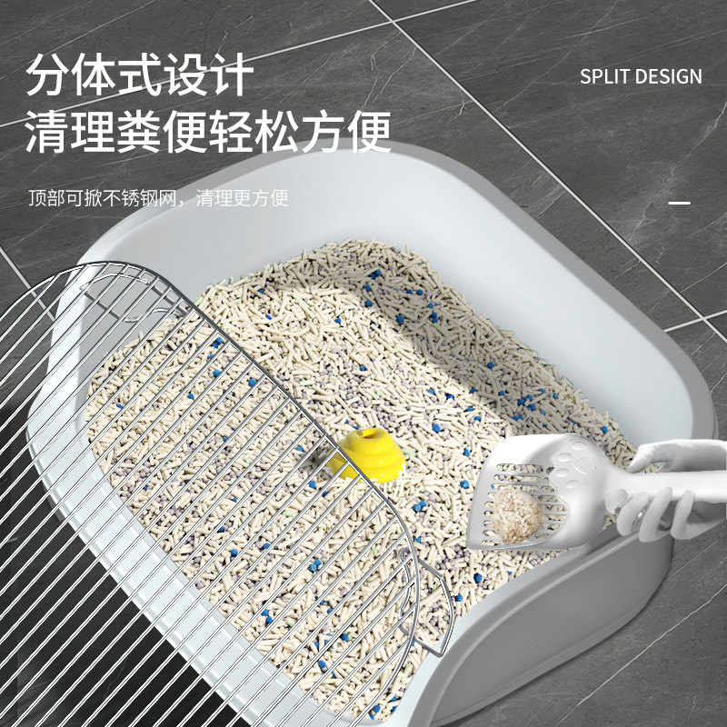 狗狗厕所宠物用品小型犬狗沙砂盆尿尿盆专用小狗大小便神器不锈钢