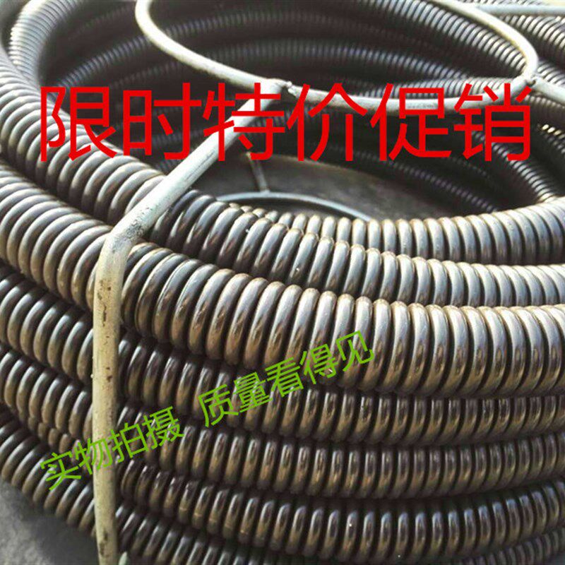 大型管道疏通机专用30mm弹簧200型1200型加密加粗钢丝无缝隙软轴