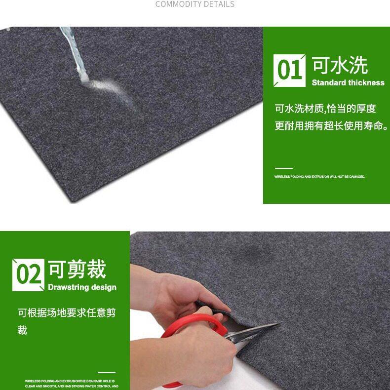 车库毛毡地垫 汽修厂防油修车垫可任意裁剪可水洗毛毡防潮浴缸垫