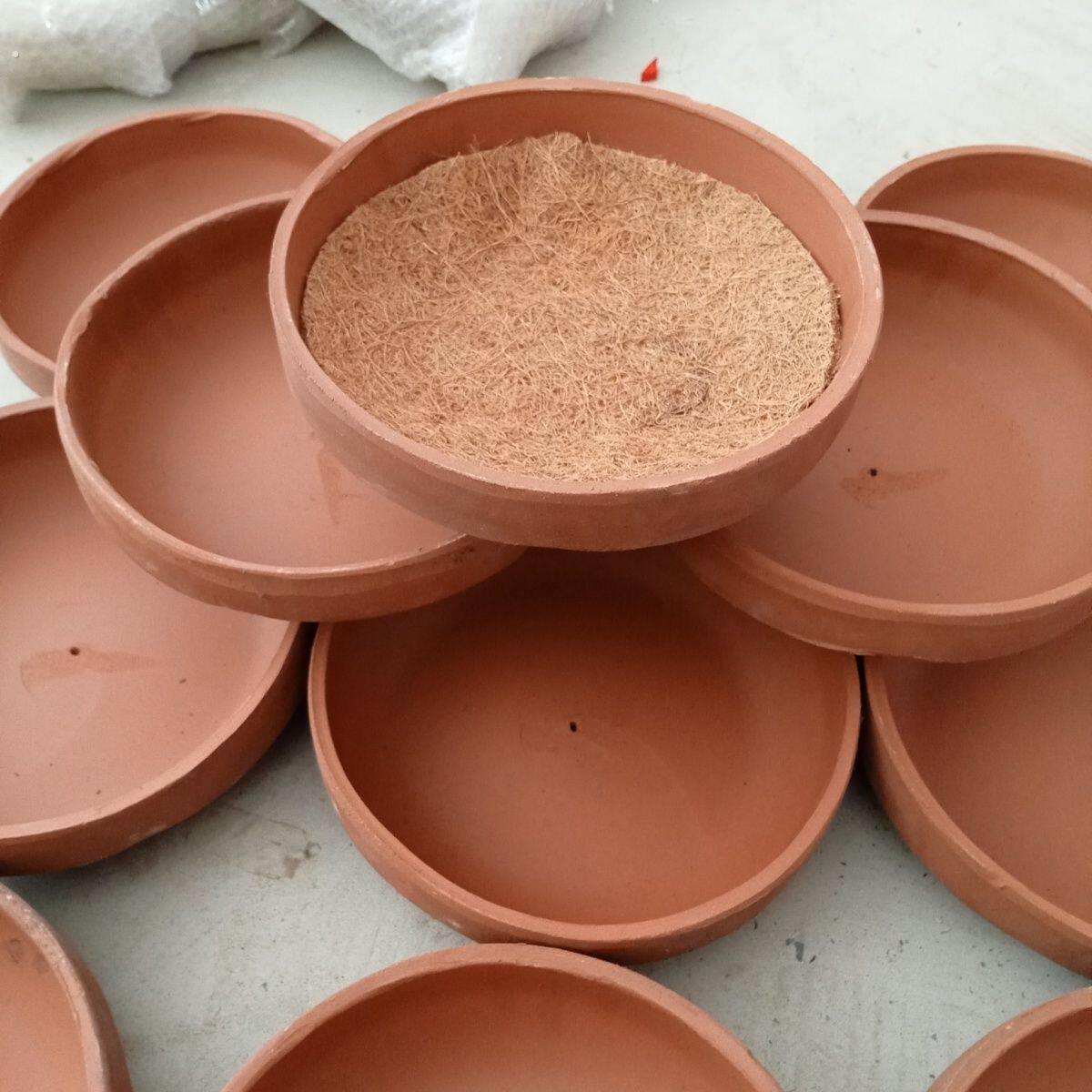 鸽具用品紫砂鸽子陶土窝土陶窝瓷砂孵化窝配对窝紫砂巢盆红陶