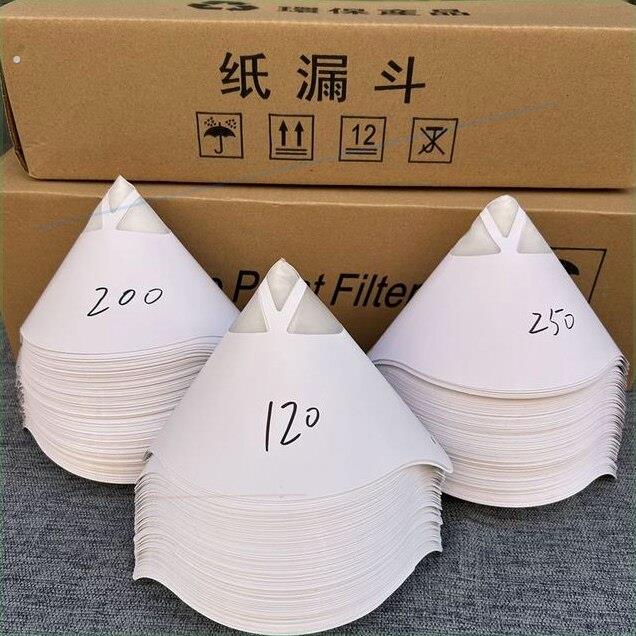 纸漏斗水性漆一次性纸漏斗带防水涂成汽车漆家具漆皮料颜料漏斗