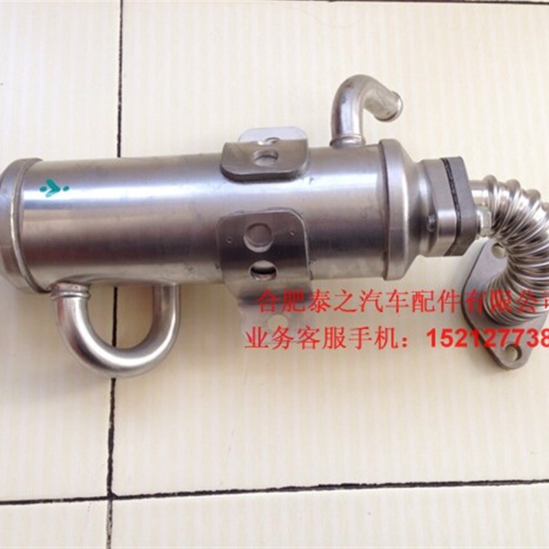 江淮汽车轻卡货车配件 4DA1帅铃骏铃发动机EGR冷却器 排气歧管