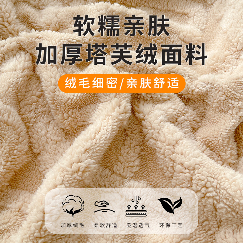 冬季枕头枕芯套装塔芙绒枕套家用带枕套护颈椎助睡眠宿舍学生一对