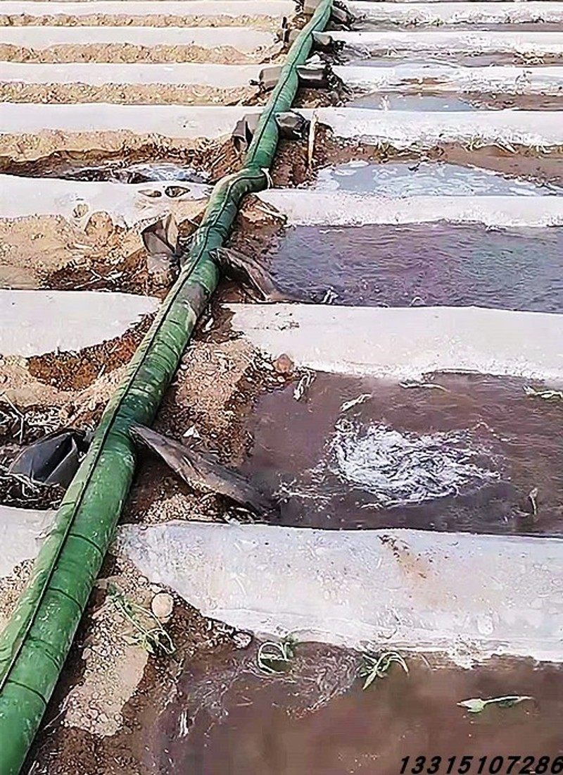 农业5寸水布带浇地神器布水带多头水管地龙布管浇水布袋带袖农用