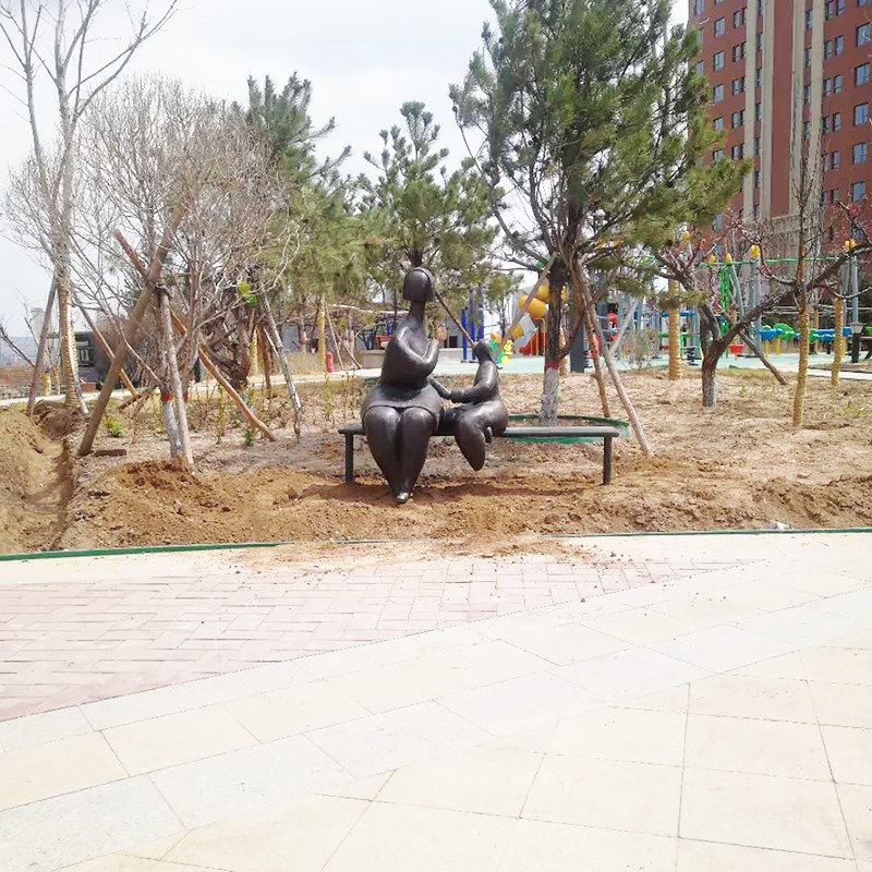 抽象艺术铜雕小品座椅青蛙玻璃钢动物雕塑园林户外景观装饰摆件