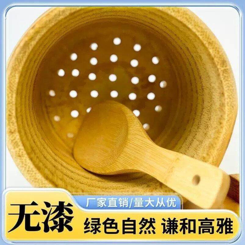 整竹大竹筒饭桶纯手工楠竹蒸笼家用蒸米饭竹桶竹甑子新鲜竹子筒饭