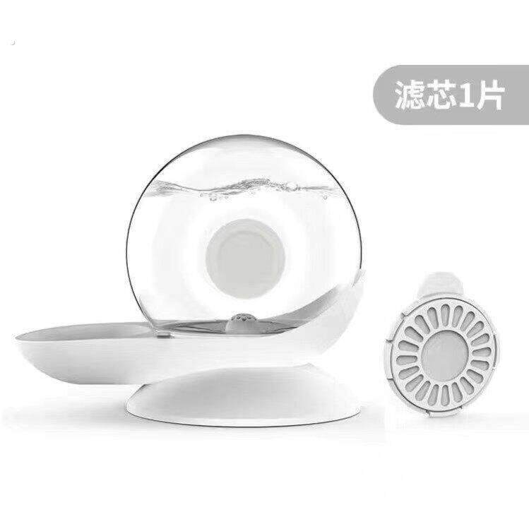 蜗牛猫咪饮水机不插电无线狗狗喝水自动喂水大容量宠物猫咪饮水器