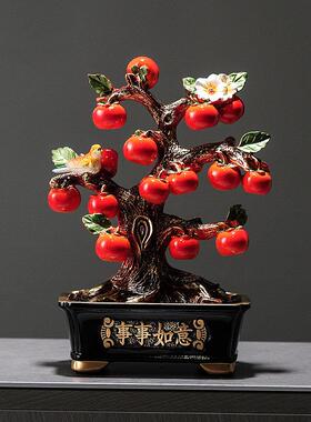 新中式黑色高档家居摆饰 中老年人喜爱的款式送礼赠人高颜值礼品