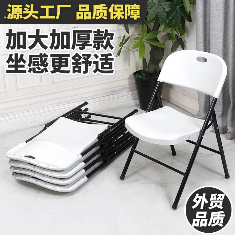 简易折叠椅餐椅靠背椅培训会议椅户外休闲椅电脑椅便携式办公椅子