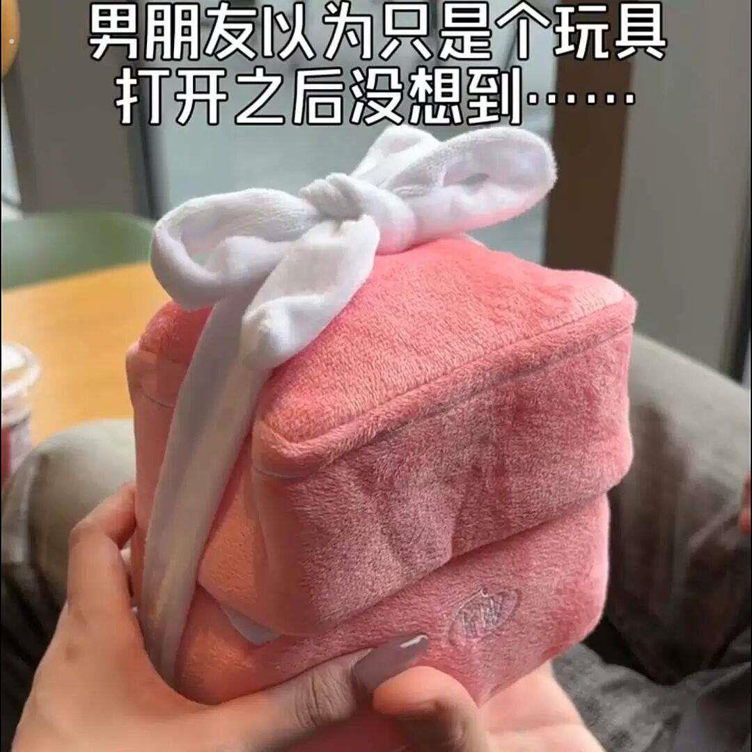 藏戒指玩偶毛绒爱心戒指盒表白神器求婚道具仪式感礼物送女友情侣