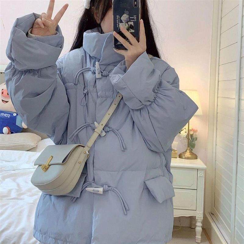 女童羽绒服冬季2025新款12岁13中大童15学生洋气加厚保暖棉服外套