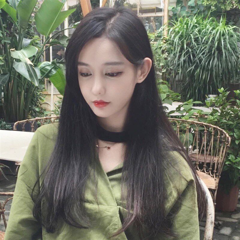 真发发套假发女中长直发分缝手织辫子发洗后不毛燥不打结网红真发
