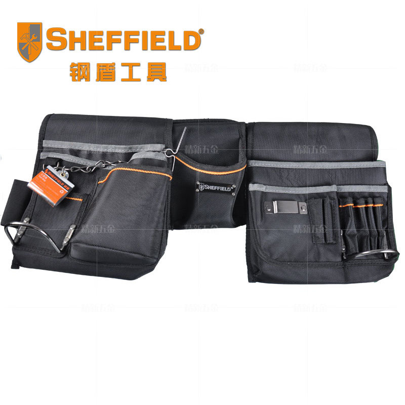 钢盾3件套工具挂包多功能维修腰包便携防水耐磨工具挂袋工具包