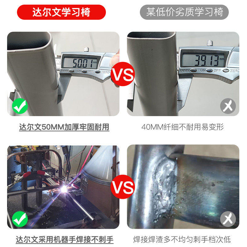 儿童手摇升降学习椅子靠背椅小学生教室矫姿椅家用脚踏写字椅座椅