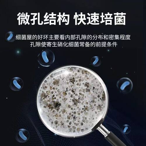 纳米细菌屋鱼缸过滤材料净水培菌水族箱鱼池整箱大号细菌屋底滤材