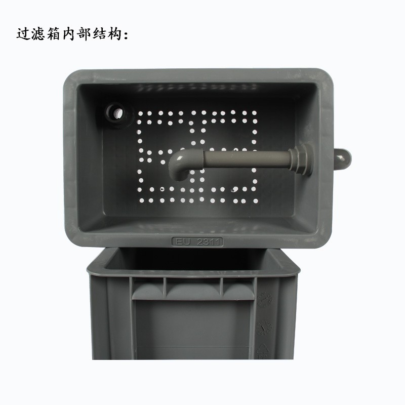 滴流乌龟过滤器鱼缸周转箱澡沼泽过滤箱全套鱼池水循环系统过滤盒图片