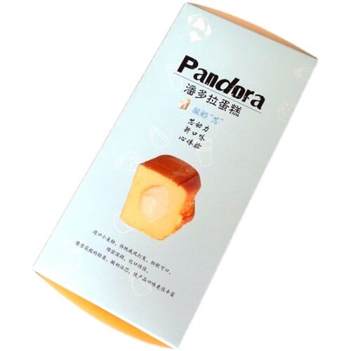 潘多蛋拉蛋糕透明开窗儿童贝琪各种口味创意蛋糕礼品包装盒 100套