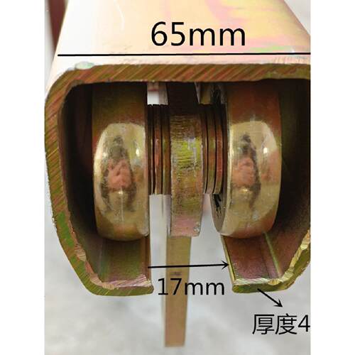 重型加厚移门轨道导轨吊轮吊轮吊装起重滑轨滑道工业门滑轨滑轮