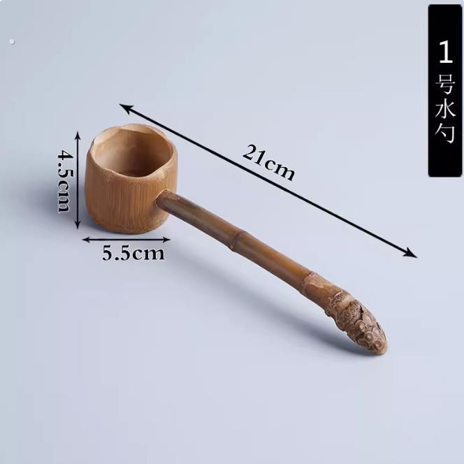竹制酒提子打酒勺酒吊子竹漏斗舀酒勺子打水瓢盛酒器水勺打酒勺子