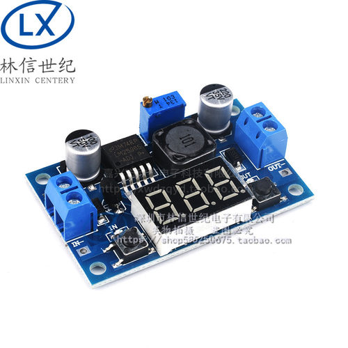 LM2596 DC-DC可调降压模块带电压表显示 厂家直销