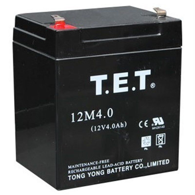 原装全新TET 12M4.0 12V4.0AH电子仪器/照明电源/电梯专用蓄电池