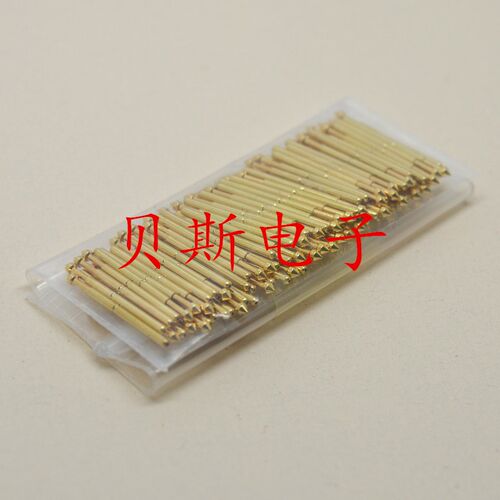 镀金头测试针PA75-E2(圆锥头型)探针 1.0mm顶针 弹簧针