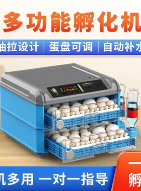 孵化器家用小型全自动孵化机智能可孵小鸡的机器迷你孵蛋器孵化箱