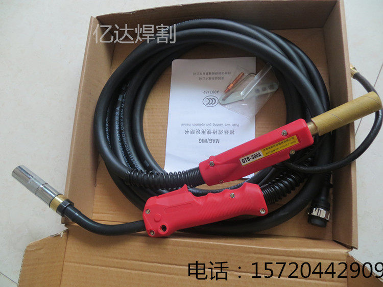 诺丝斯500A焊枪KR500焊枪QTB-500A济南诺丝斯焊枪气保焊机焊把线
