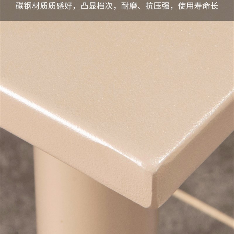 藤朝户外桌椅组合奶茶店铝合金庭院露天院子北欧露台室外休闲长桌