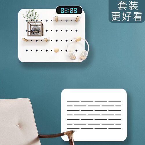 弱电箱装饰遮挡超薄多媒体集线箱电表门装饰画信息盒宽带网络盖板