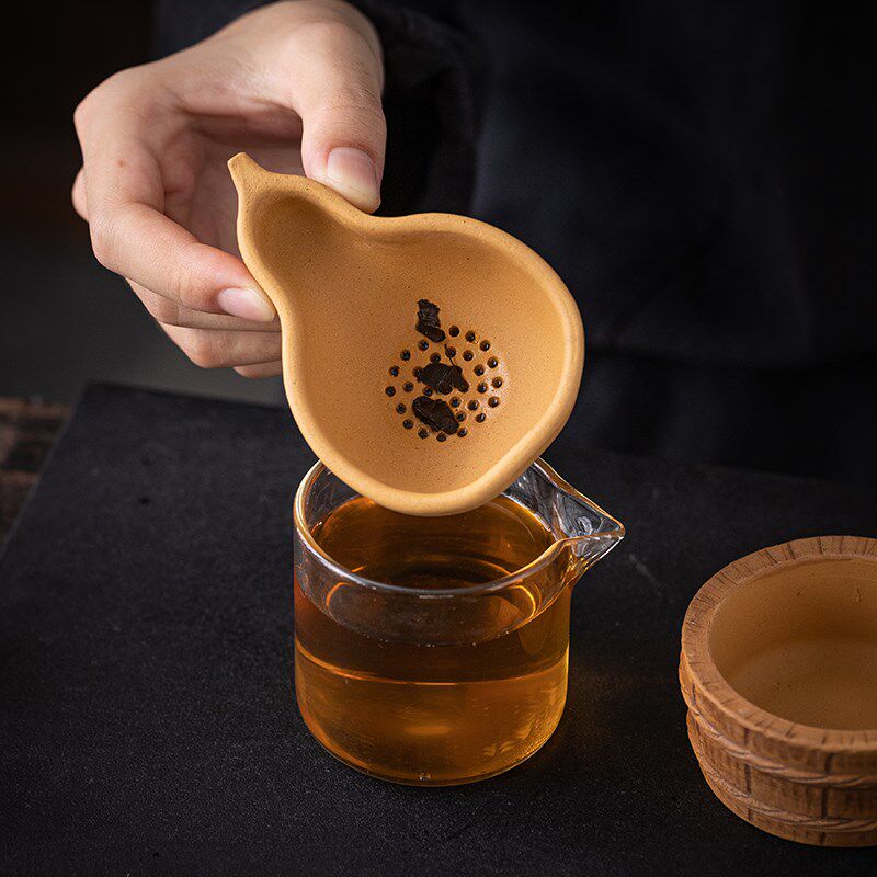 葫芦茶漏茶滤家用创意葫芦瓢过滤器功夫茶具配件公道杯过滤网茶隔