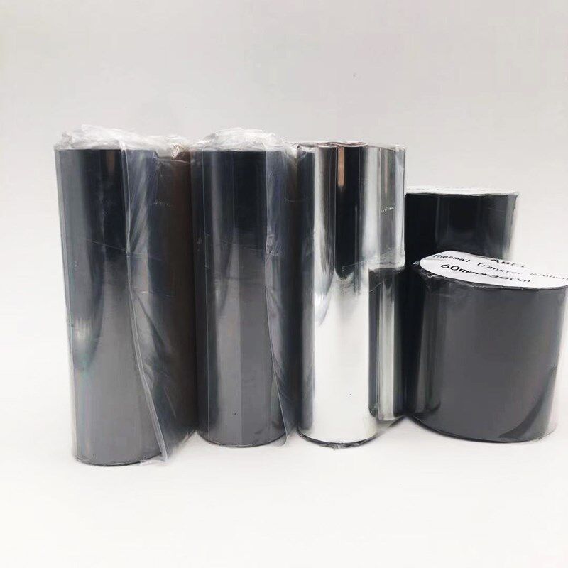 混合基碳带100mm*300m铜版纸不干胶碳带标签打印机色带黑色通用