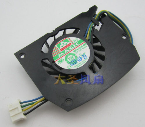 原装MAGIC永立 MBT4412HB-W09 12V 0.24A 4线温控显卡散热风扇