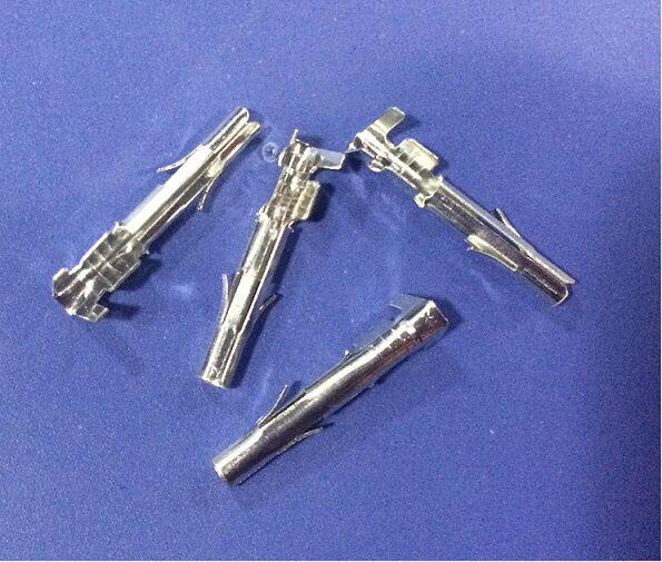 插件 单孔插座 子弹座 2.1飞机座 5000只/1包 镀锡B脚 0.3MM厚