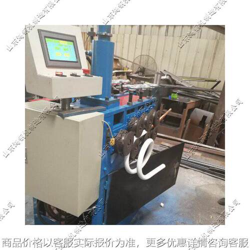 全自动数控卷圈机 三轮车震弹簧盘圈 家具制造健身器材盘管机