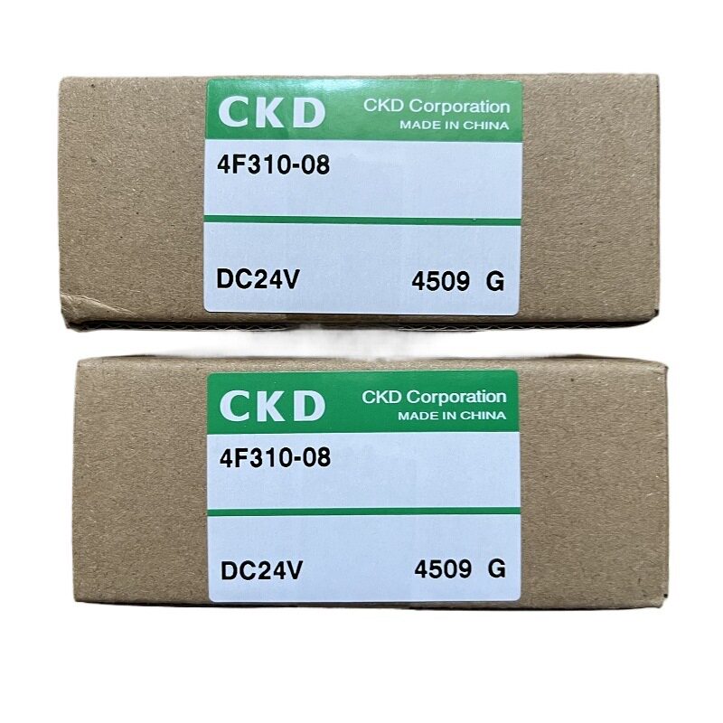 原装CKD电磁阀4F310-08-DC24V喜开理5通阀门全新原装