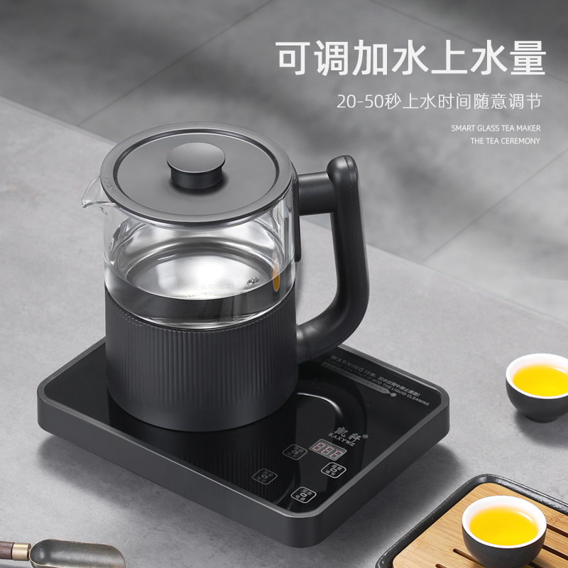 全自动上水电热水壶家用玻璃煮水壶涌泉式加水小型烧水电茶炉单壶