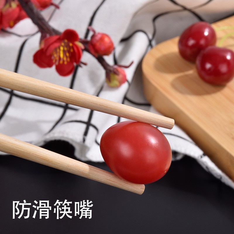 筷子商用刻字定制火锅加长筷餐饮店天然竹筷子食堂粉面馆定制