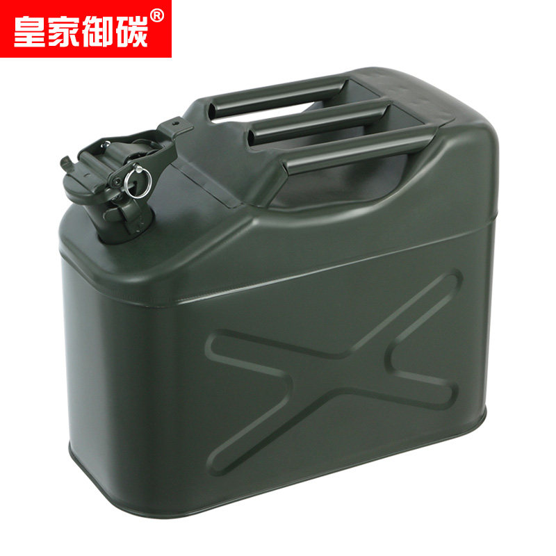 加厚美式汽油桶油桶5L10升20升30升柴油壶加油桶铁桶汽车备用油箱