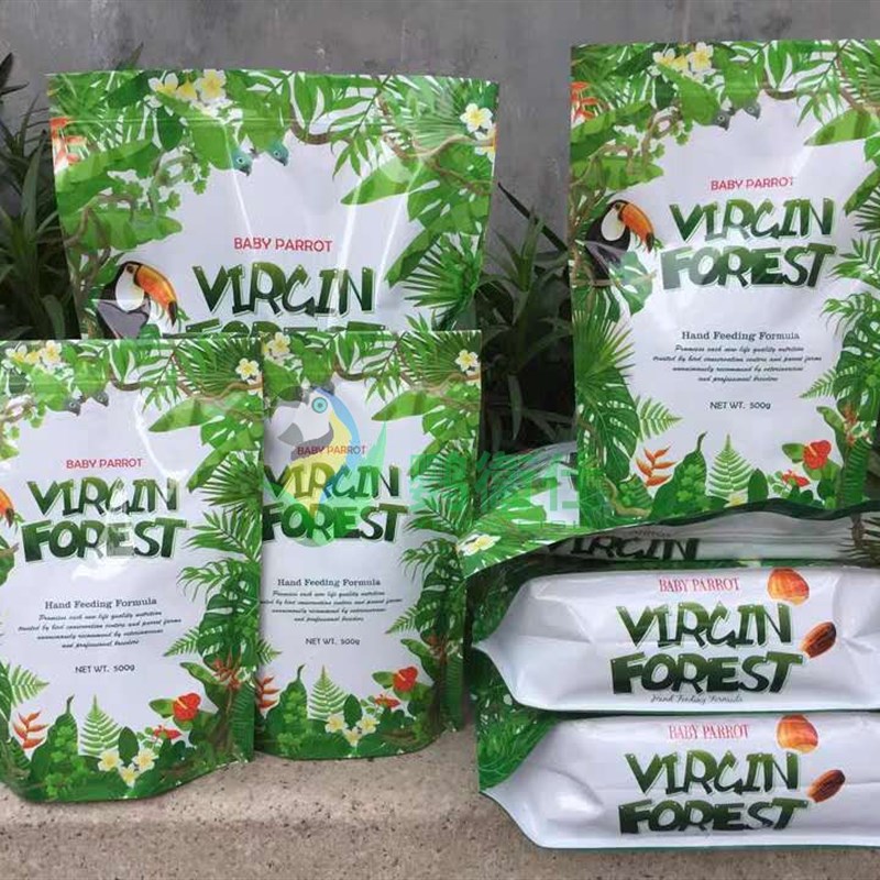 原始森林 5斤装通用款包邮玄凤牡丹虎皮灰专用奶粉鹦鹉饲料鸟粮