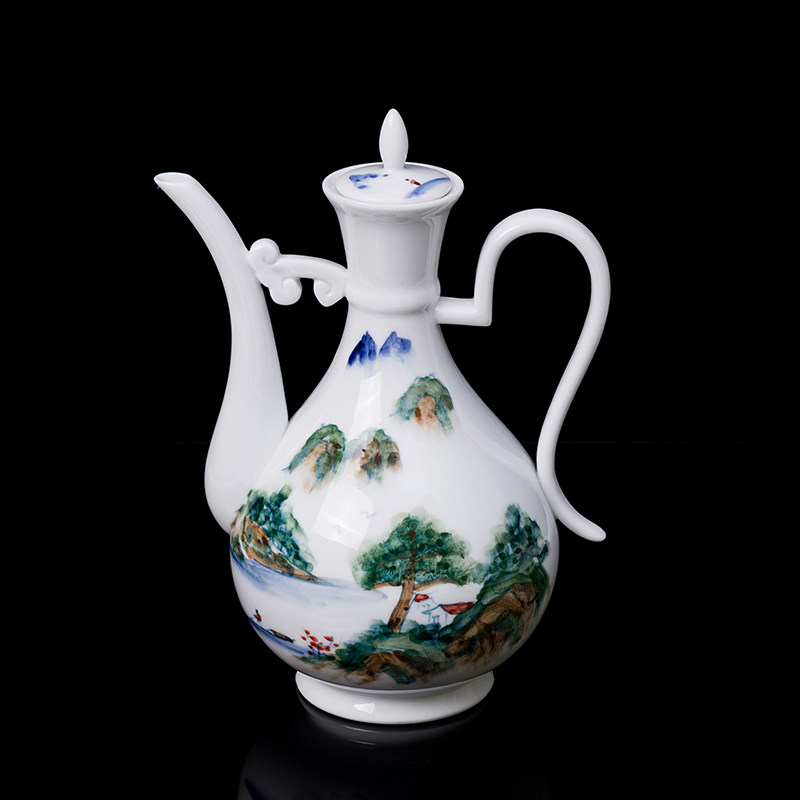 古风陶瓷酒壶家用仿古白酒壶烈酒黄酒分酒器中式大号一斤装1.5斤