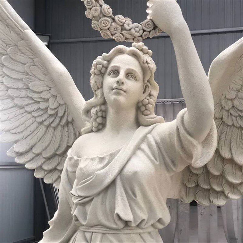 玻璃钢定制招财迎宾欧式爱雕像定制婚礼西方神人物雕塑订天使摆件