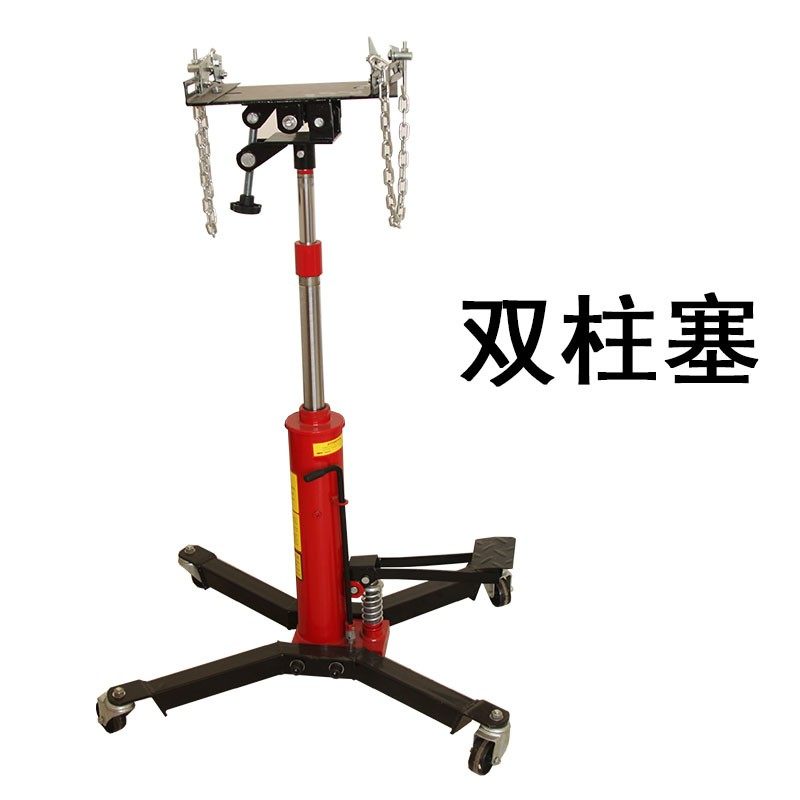 0.5T高位运送器变速箱托架套缸式液压波箱顶高器千斤顶单泵双击顶