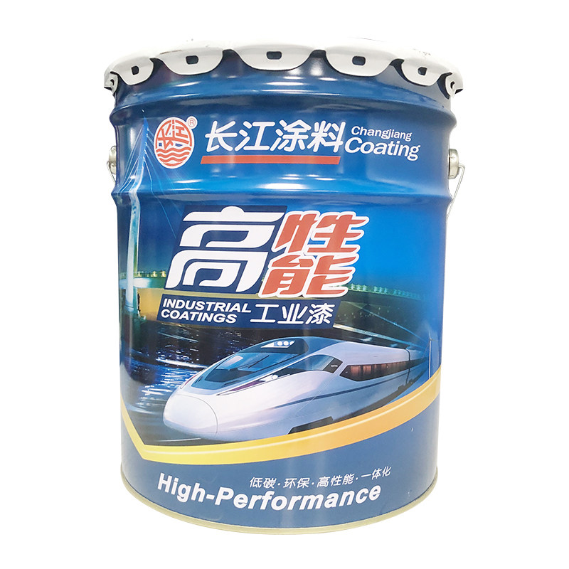 氟碳漆 长江牌室外钢结构防腐漆 耐候防锈氟碳涂料油性金属漆
