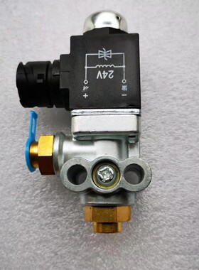 中国重汽王牌电磁气阀WP757SRL6510代码3716097单体电磁阀24V 12v