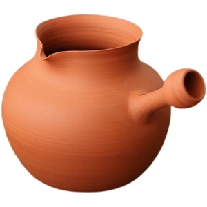 红泥一醉砂铫煮茶器陶罐 烧水壶煮白茶公道杯纯手工黑晶炉玉书煨