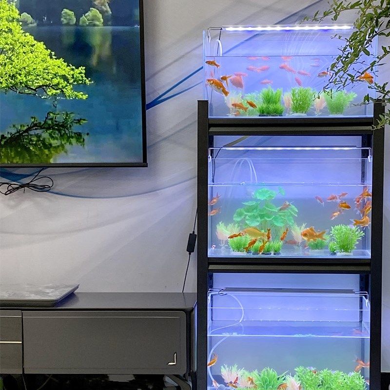 鱼缸架子多层金属碳钢高承重置物架宠物水族乌龟鱼家用展示包邮
